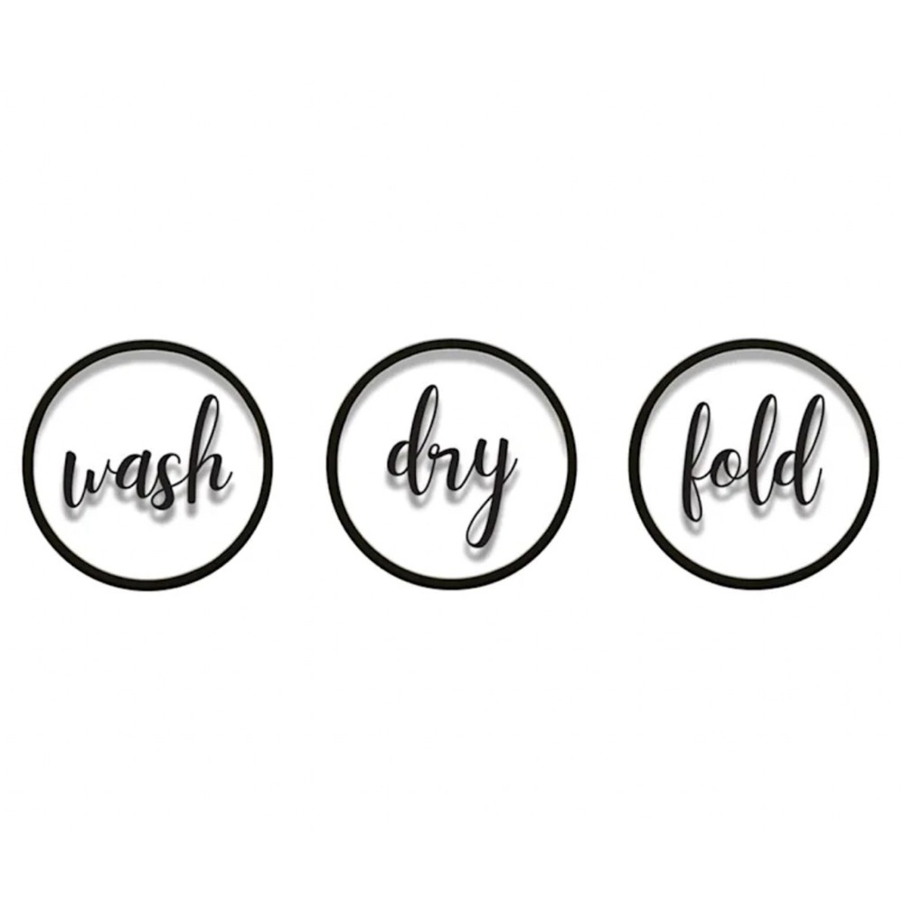 BRANDNEW! Wall art decor wash dry fold